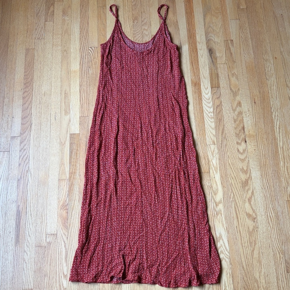 Forever 21 Red Midi Dress - Picture 5 of 5